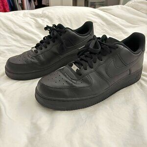 Men's Nike Air Force One (Black - Size 13)